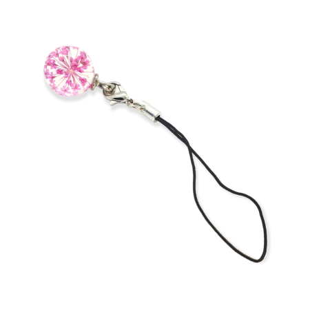 jewelry for phone with glass ball1